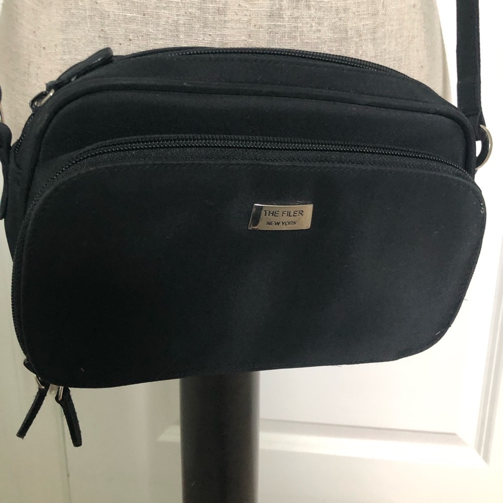 The Flier New York Black Crossbody Bag